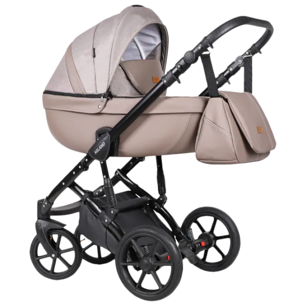 Cărucior pentru copil Quali Milano 2 in 1 M3/ Beige photo 1