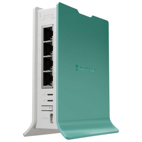 Маршрутизатор Mikrotik L41G-2axD hAP ax lite 574 Мбит/ c/ Зелёный photo 1