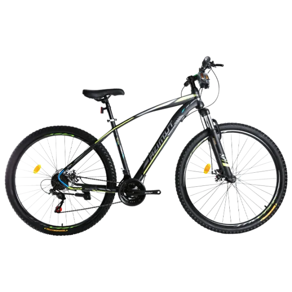 Bicicletă Azimut Nevada 29" 19" Oțel/ Black Green photo 1 Bicicletă Azimut Nevada 29" 19" Oțel/ Black Green photo 1