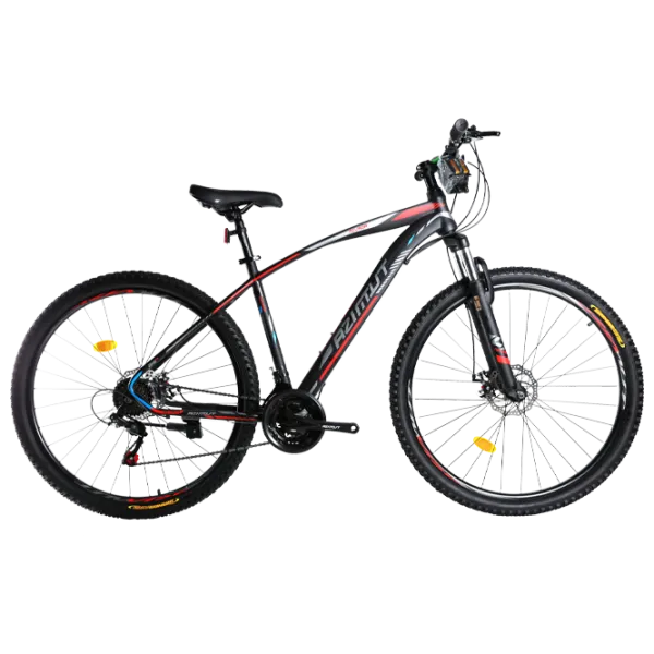 Bicicletă Azimut Nevada 29" 19" Oțel/ Black Red photo 1 Bicicletă Azimut Nevada 29" 19" Oțel/ Black Red photo 1