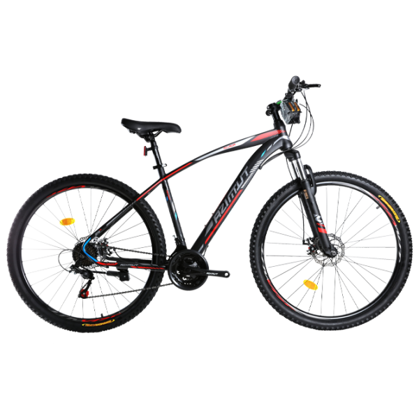 Bicicletă Azimut Nevada 29" 19" Oțel/ Black Red photo 1 Bicicletă Azimut Nevada 29" 19" Oțel/ Black Red photo 1