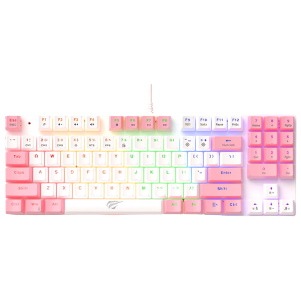 Клавиатура Havit KB512L Pro Проводная/ Белый photo 1
