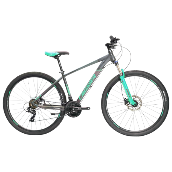Bicicletă Crosser 075 29" 17" Aluminiu/ Black Green photo 1 Bicicletă Crosser 075 29" 17" Aluminiu/ Black Green photo 1