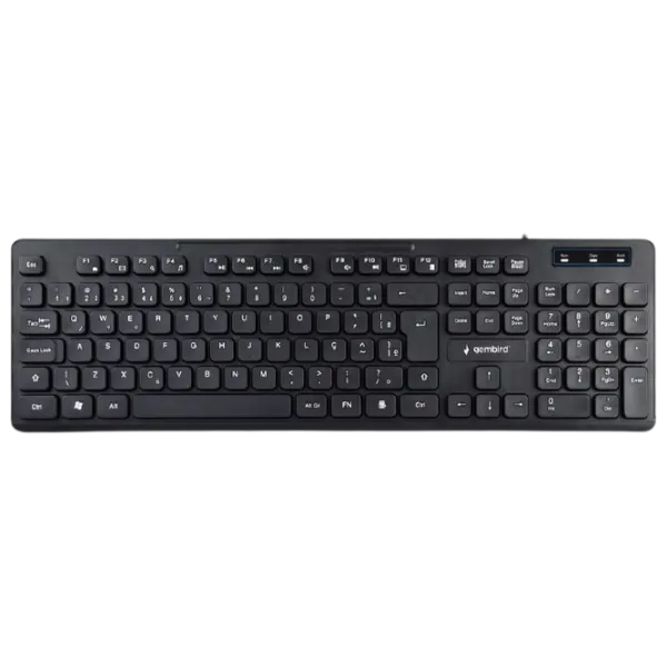 Tastatură Gembird KB-MCH-04 Cu fir/ Black photo 1