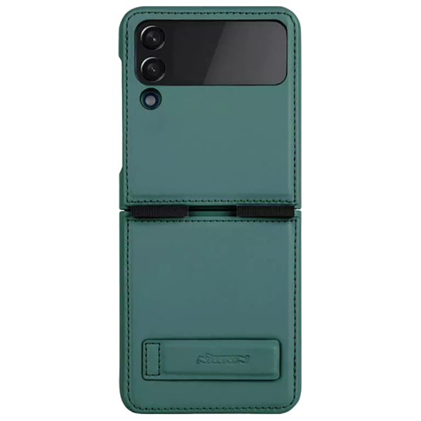 Husă pentru smartphone Samsung Galaxy Z Flip 4 5G Nillkin/ Back/ Piele/ Dark Green photo 1 Husă pentru smartphone Samsung Galaxy Z Flip 4 5G Nillkin/ Back/ Piele/ Dark Green photo 1