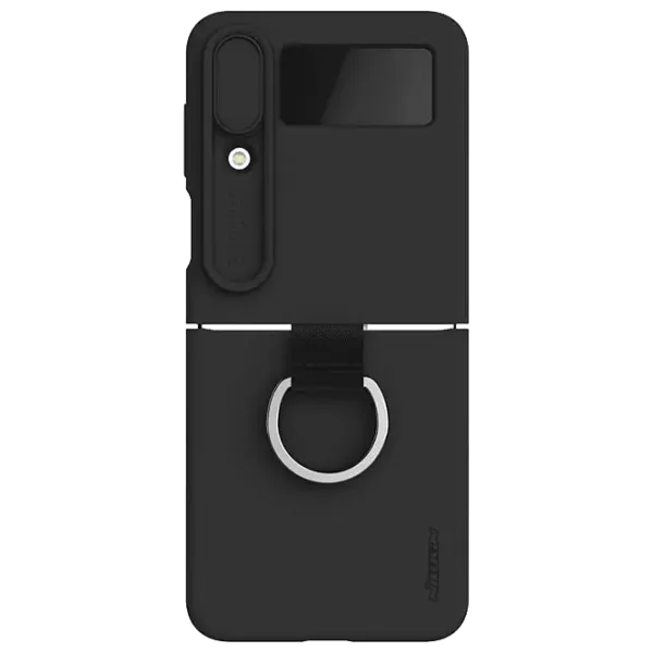 Husă pentru smartphone Samsung Galaxy Z Flip 4 5G Nillkin/ Back/ TPU/ Black photo 1