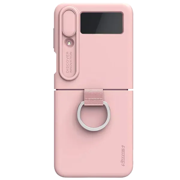Husă pentru smartphone Samsung Galaxy Z Flip 4 5G Nillkin/ Back/ TPU/ Peach Pink photo 1 Husă pentru smartphone Samsung Galaxy Z Flip 4 5G Nillkin/ Back/ TPU/ Peach Pink photo 1