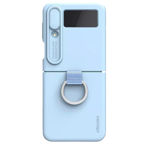 Husă pentru smartphone Samsung Galaxy Z Flip 4 5G Nillkin/ Back/ TPU/ Haze Blue photo 1 Husă pentru smartphone Samsung Galaxy Z Flip 4 5G Nillkin/ Back/ TPU/ Haze Blue photo 1