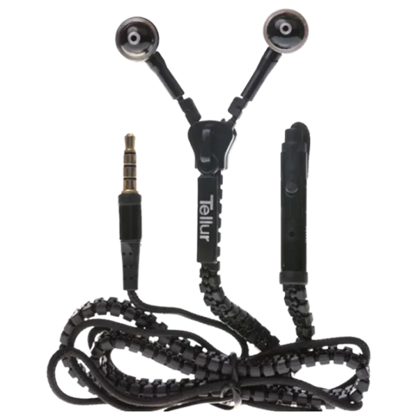 Наушники Tellur Zip Line Черный Проводная/ Персональный photo 1 Наушники Tellur Zip Line Черный Проводная/ Персональный photo 1