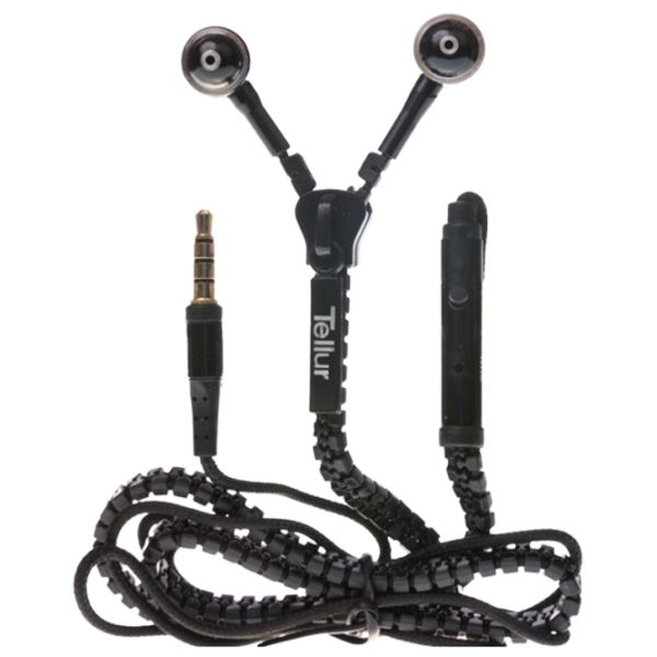 Наушники Tellur Zip Line Черный Проводная/ Персональный photo 1 Наушники Tellur Zip Line Черный Проводная/ Персональный photo 1