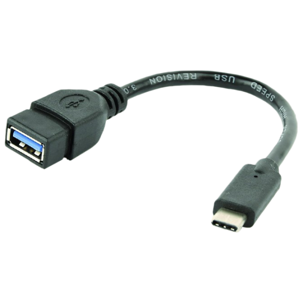 Adapter Cablexpert A-OTG-CMAF3-01 Black photo 1