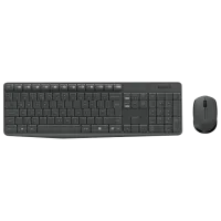 Клавиатура и Мышь Logitech MK235 Беспроводные/ Черный