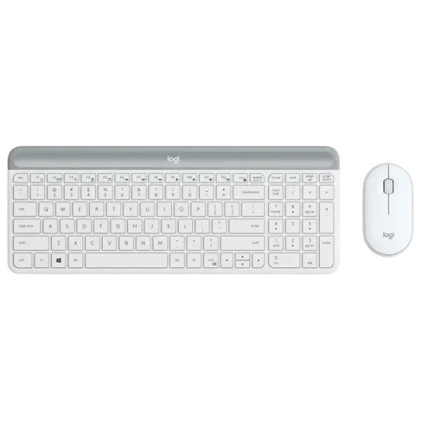 Tastatura & Mouse Logitech MK470 Wireless Fără fir/ White photo 1