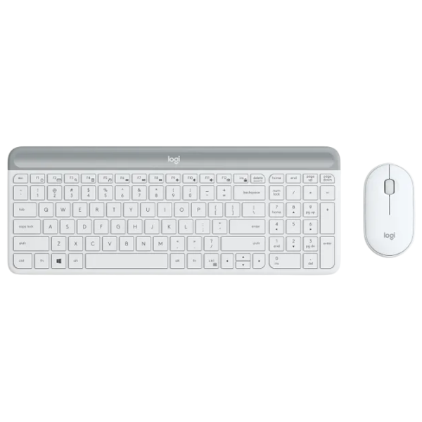 Tastatura & Mouse Logitech MK470 Wireless Fără fir/ White photo 1