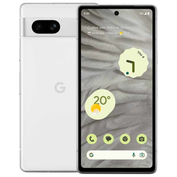 Google Pixel 7a 8 GB/ 128 GB/ Single SIM/ Snow  photo 1