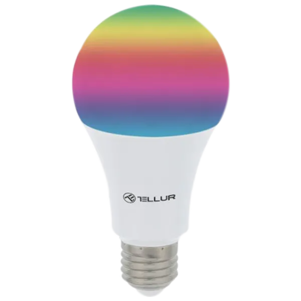 Bec inteligent LED Tellur Bulb TLL331011 E27/ 10 W/ 3000 K/ 1000lm/ RGB photo 1