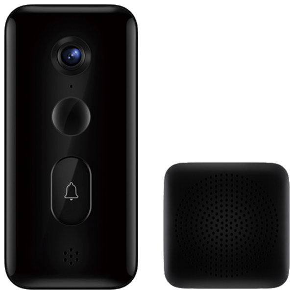Sonerie inteligentă Xiaomi Smart Doorbell 3 Black photo 1