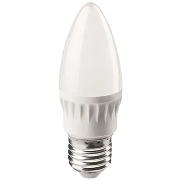 Bec LED Elmos C37 LB116015640 E27/ 6 W/ 4000 K/ 470lm/ White photo 1