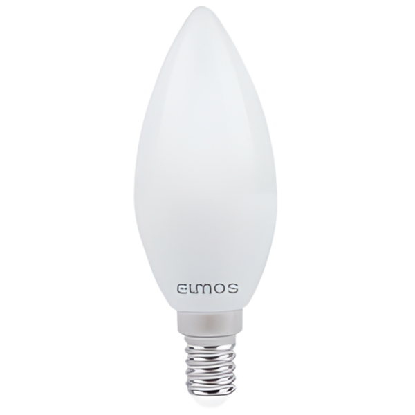 Bec LED Elmos C37 SNC3771440 E14/ 7 W/ 4000 K/ 700lm/ White photo 1