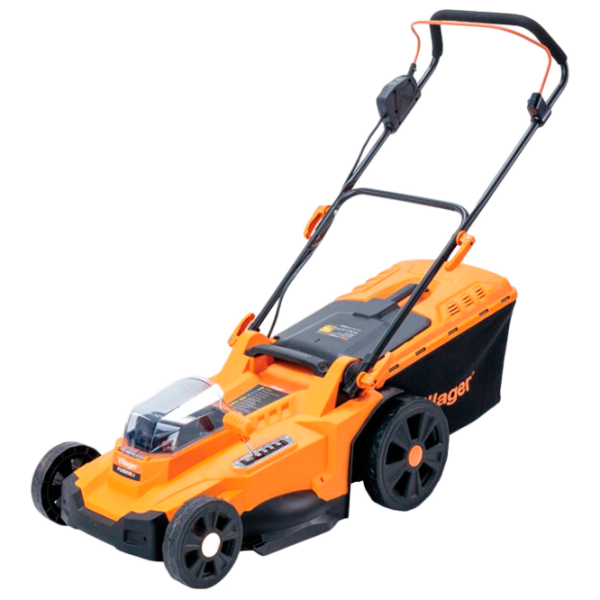 Газонокосилка аккумуляторный Villager VILLY 4340E-2BCB Ручной photo 1