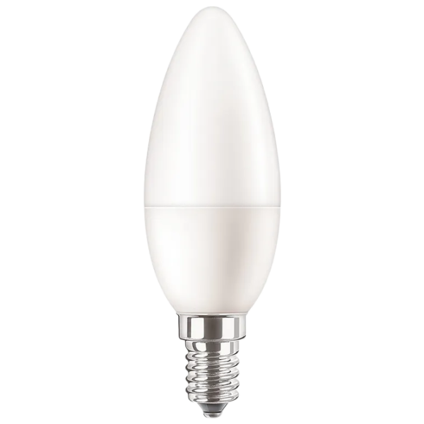 Лампочка светодиодная Philips CorePro LED candle 929002972702 E14/ 7 Вт/ 4000 K/ 806лм/ White photo 1