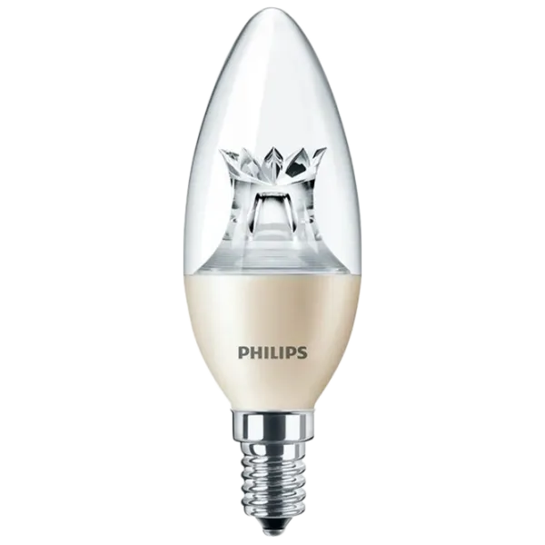 Лампочка светодиодная Philips Candle 929001211702 E14/ 8 Вт/ 2700 K/ 806лм/ White photo 1
