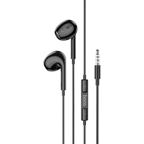 Căști Hoco M1 Max Black Cu fir/ Personal photo 1 Căști Hoco M1 Max Black Cu fir/ Personal photo 1