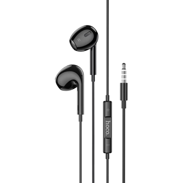 Căști Hoco M1 Max Black Cu fir/ Personal photo 1 Căști Hoco M1 Max Black Cu fir/ Personal photo 1