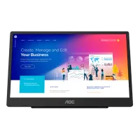 Monitor AOC 16T2 15.6" Full HD 60 Hz/ 4 ms/ Black