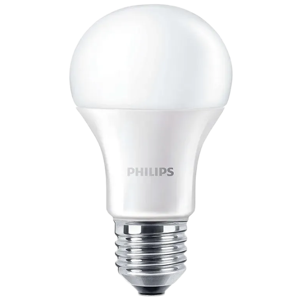 Комплект лампочек светодиодная Philips A60M 151877 E27/ 6 Вт/ 4000 K/ 470лм/ White photo 1