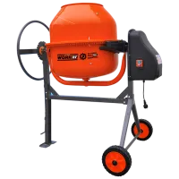 Бетономешалка Technoworker PCM200L 200 л 1350 Вт/ Оранжевый