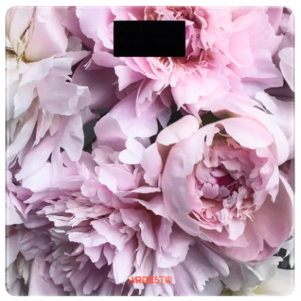 Cântar de podea Ardesto Peonies 150 kg/ Multicolor photo 1