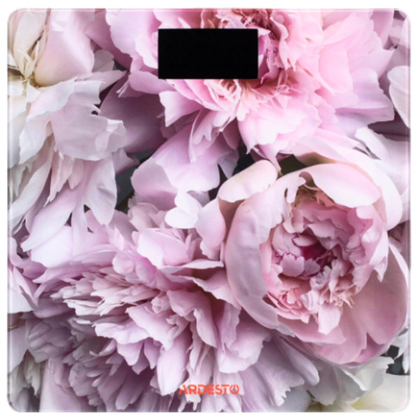 Cântar de podea Ardesto Peonies 150 kg/ Multicolor photo 1
