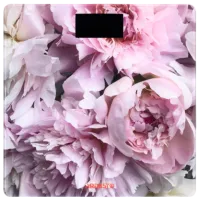 Cântar de podea Ardesto Peonies 150 kg/ Multicolor