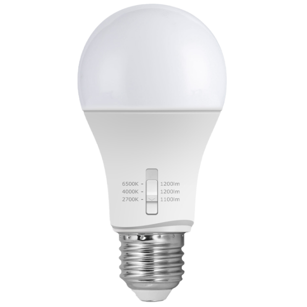 Bec LED Fumagalli H2LEDA60CCT E27/ 11 W/ 6500 K/ 1200lm/ White photo 1