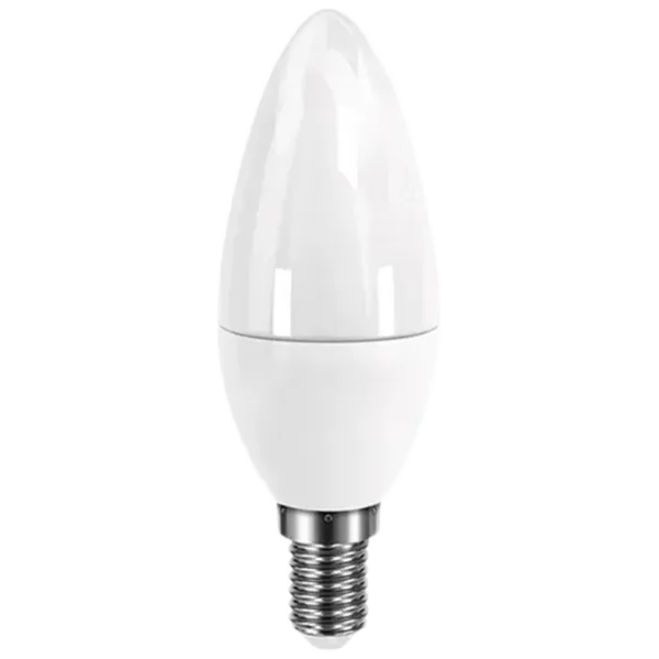 Bec LED Milanlux C37 MLNC3781465 E14/ 8 W/ 6500 K/ 560lm/ White photo 1
