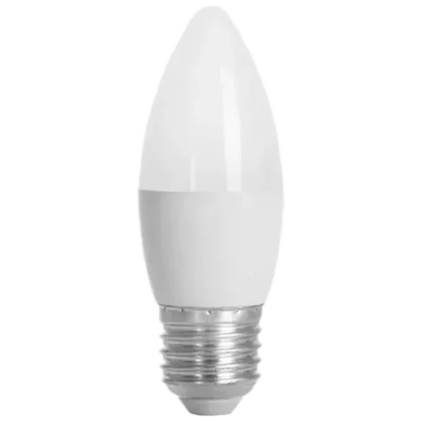 Bec LED Milanlux C37 MLNC3782765 E27/ 8 W/ 4000 K/ 560lm/ White photo 1
