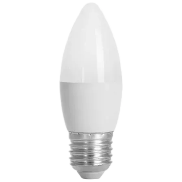 Bec LED Milanlux C37 MLNC3782765 E27/ 8 W/ 4000 K/ 560lm/ White photo 1