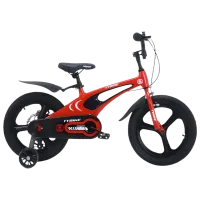 Велосипед TyBike BK-1 14" 14" Алюминий/ Красный Черный