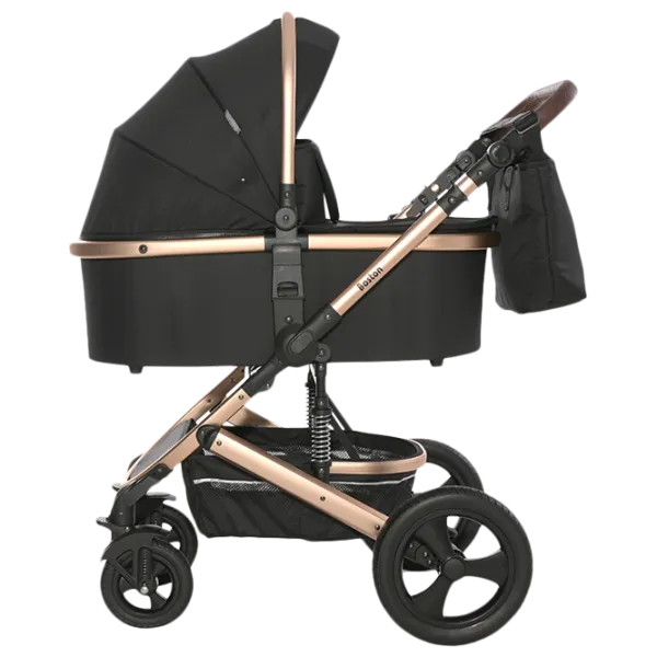 Детская коляска Lorelli Boston 2 in 1 10021832305/ Черный photo 1