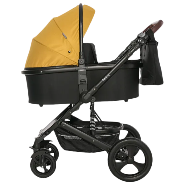 Cărucior pentru copil Lorelli Boston 2 in 1 10021832338/ Yellow photo 1