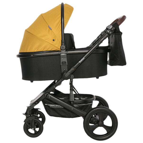 Cărucior pentru copil Lorelli Boston 2 in 1 10021832338/ Yellow photo 1