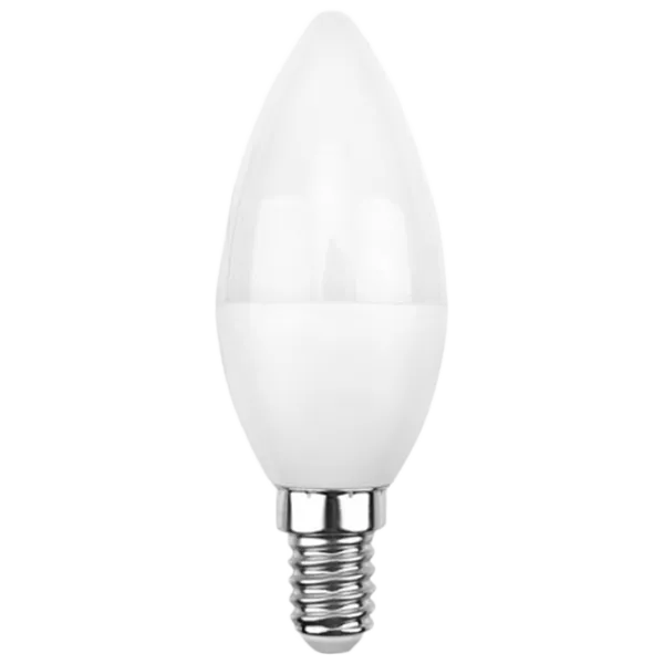 Лампочка светодиодная Rexant C37 604-205 E14/ 11.5 Вт/ 6500 К/ 1093лм/ White photo 1 Лампочка светодиодная Rexant C37 604-205 E14/ 11.5 Вт/ 6500 К/ 1093лм/ White photo 1