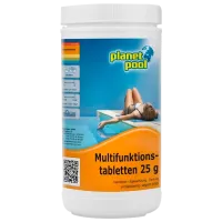 Многоцелевые таблетки Planet Pool 60230 таблетки/ для регулирования pH, кальция/ 25 г