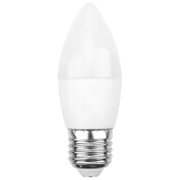 Лампочка светодиодная Rexant C37 604-204 E27/ 9.5 Вт/ 6500 К/ 903лм/ White