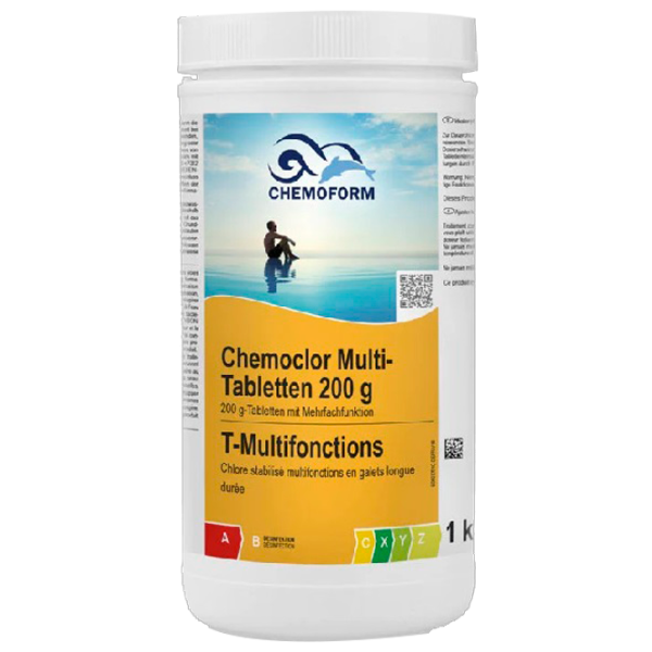 Pastile multifuncționale Chemoform 05071 comprimate/ pentru clorurare/ 200 g photo 1