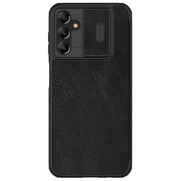 Husă pentru smartphone Samsung Galaxy A24 Nillkin/ Flip Cover/ Piele/ Black photo 1