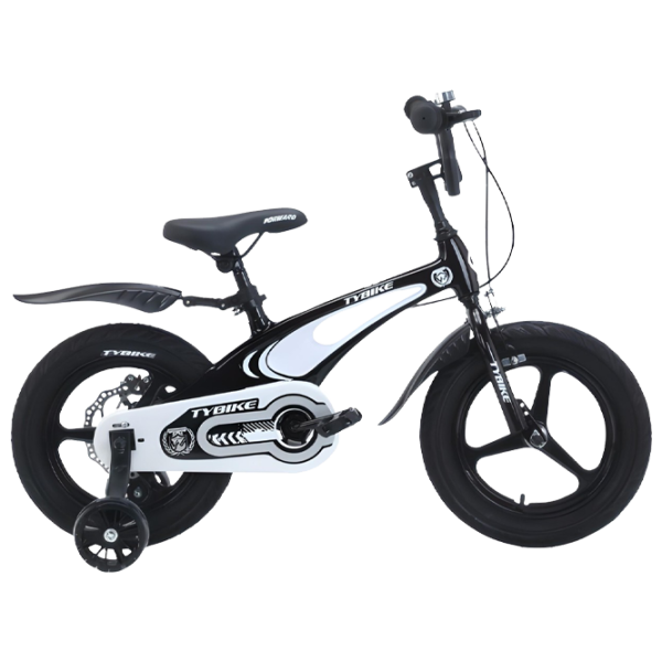 Bicicletă TyBike BK-1 16" 14" Aluminiu/ Black White photo 1