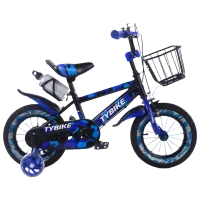 Велосипед TyBike BK-3 12" Алюминий/ Синий Черный