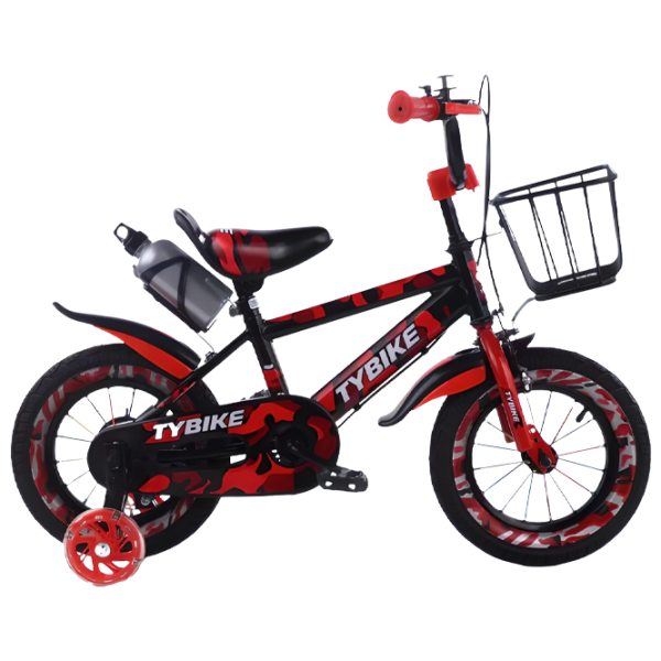Велосипед TyBike BK-3 16" Алюминий/ Красный Черный photo 1 Велосипед TyBike BK-3 16" Алюминий/ Красный Черный photo 1